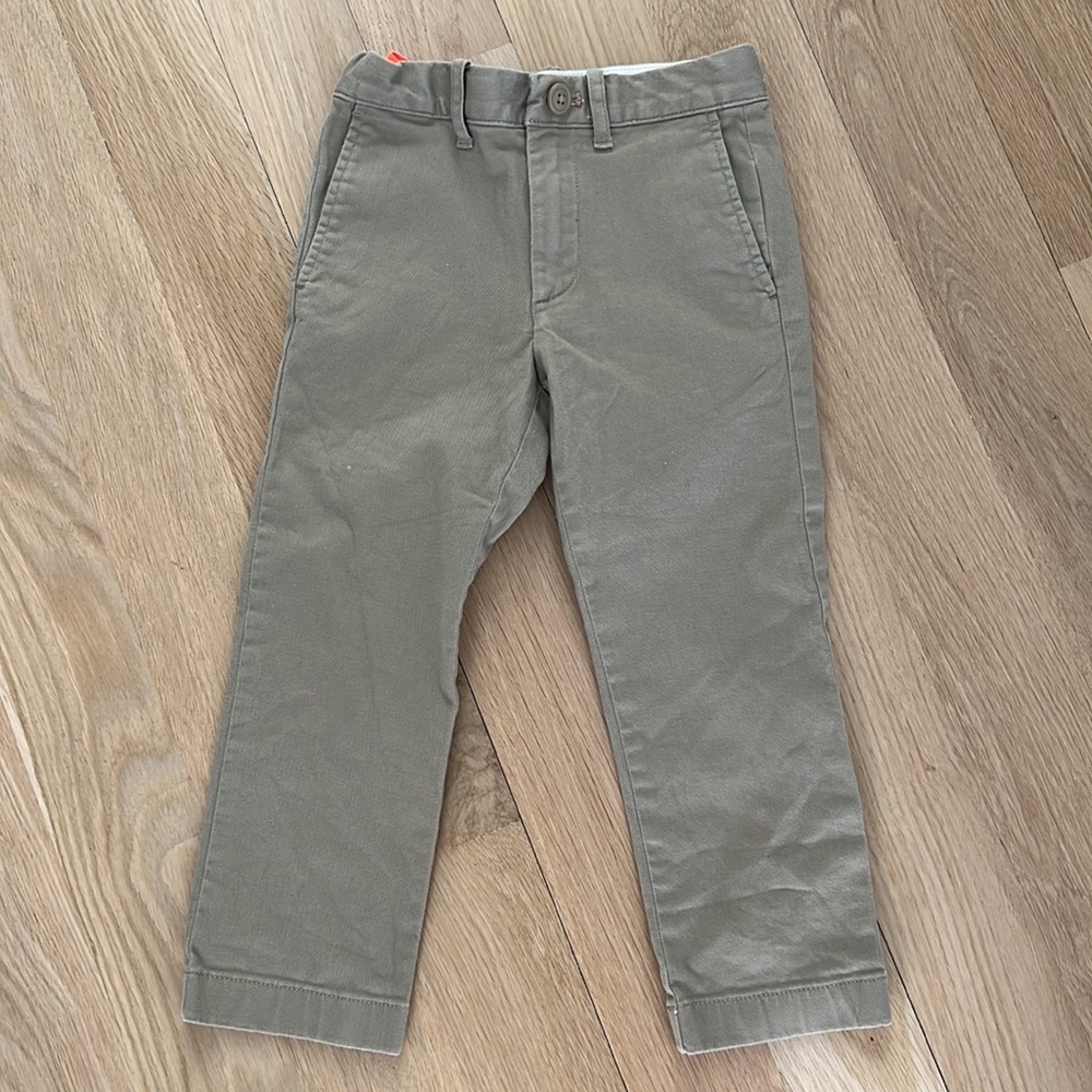Crewcuts, 4t slim boy khaki pants, play condition